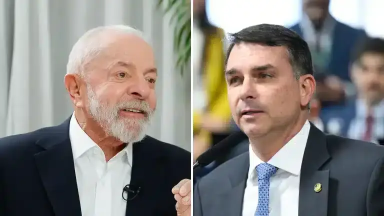 Pesquisa Quaest mostra resultados de Lula e Flávio Bolsonaro no Jornal Nacional