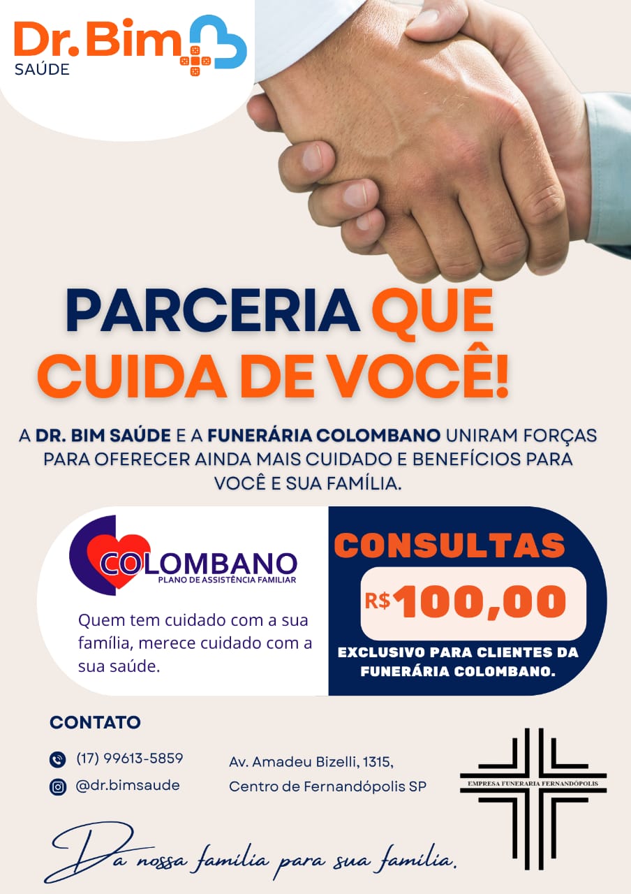 Plano Colombano e Dr. Bim Saúde anunciam parceria com consultas a R$ 100 para associados