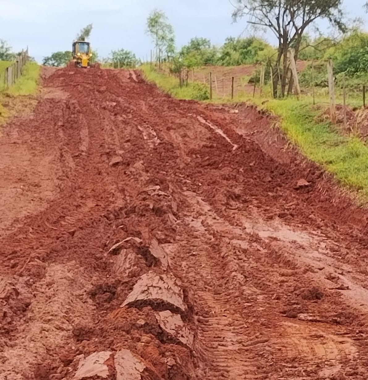 Prefeitura Recupera Estradas Rurais Afetadas pelas Chuvas
