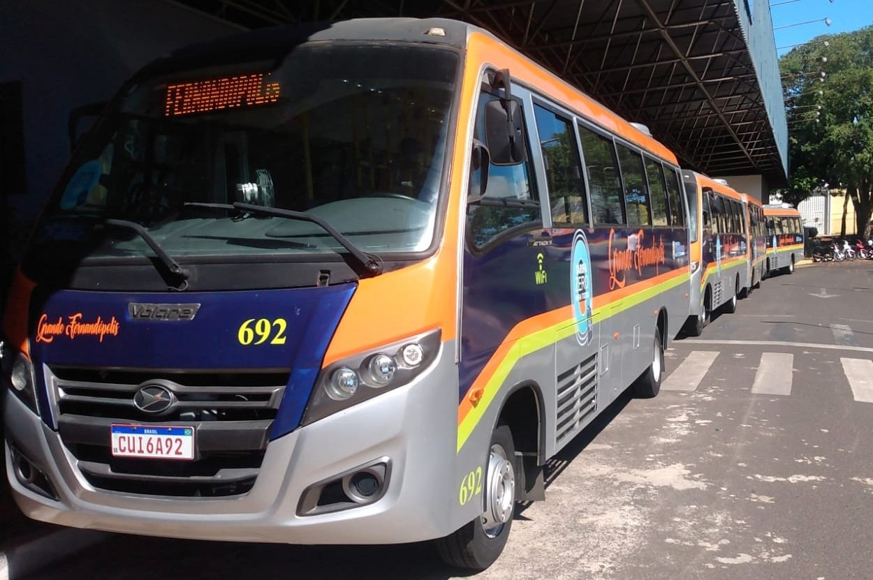 Transporte público de Fernandópolis teve 30 mil passageiros em fevereiro