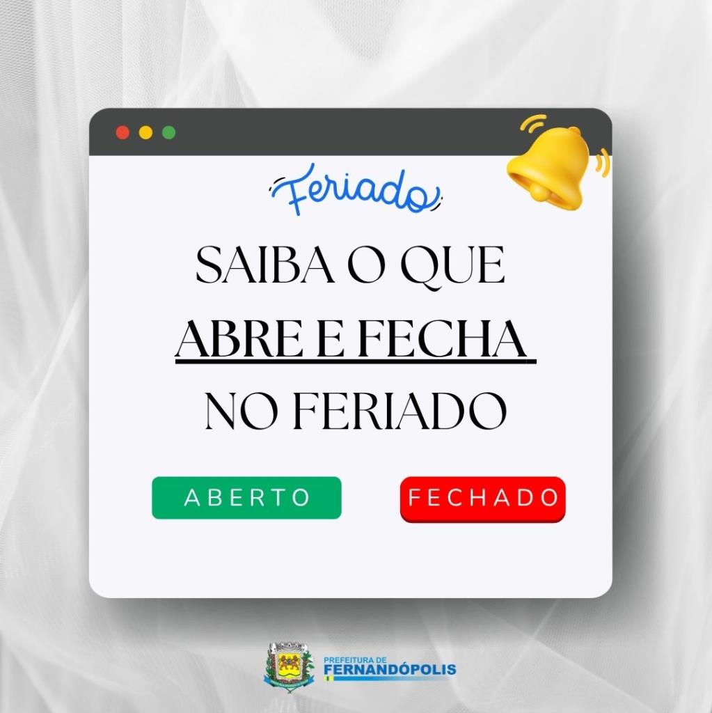 O que abre e o que fecha no feriado da Semana Santa